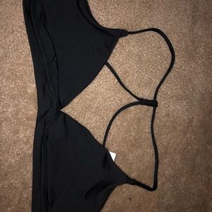 Victoria Secret Black Bikini Top Size Large